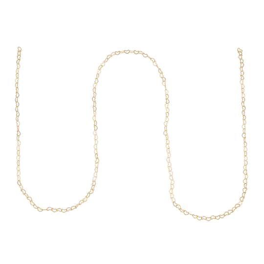 24" Heart Chain by Bead Landing